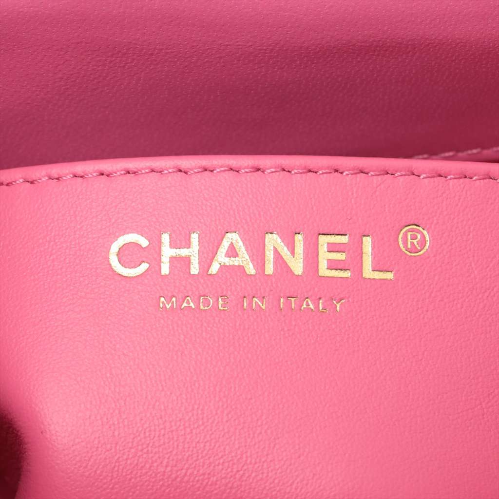Chanel Mini Square Classic Lambskin Single Flap - Detail 1