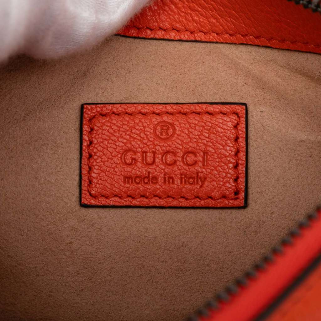 Gucci Mini Leather Aphrodite Shoulder Bag - Side view