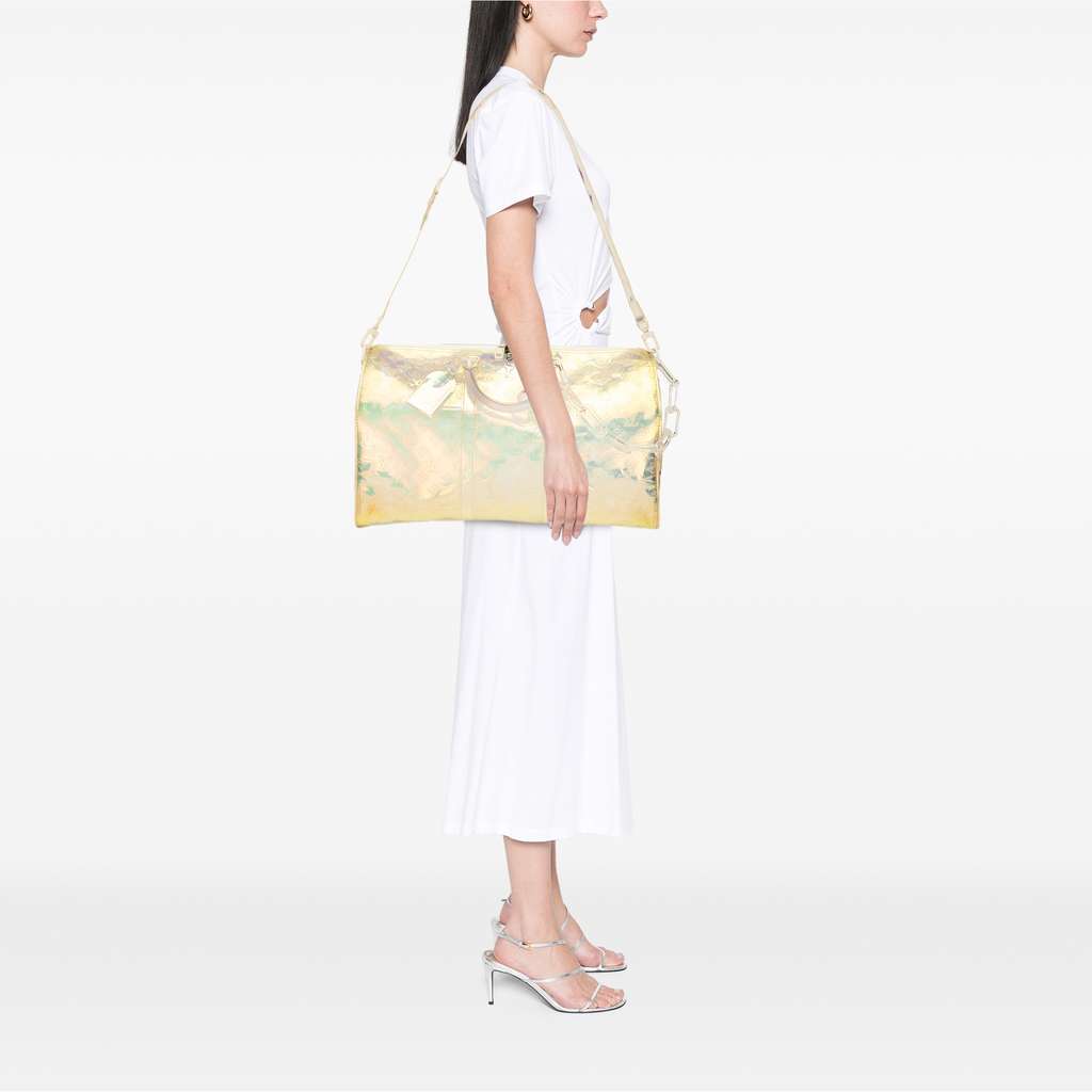 Louis Vuitton Monogram Prism Keepall Bandouliere 50 - Detail 2