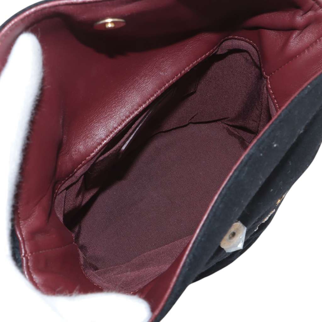 Chanel Paris Hamburg Quilted Wool Coco Sailor Charms Bucket Bag - Image 6