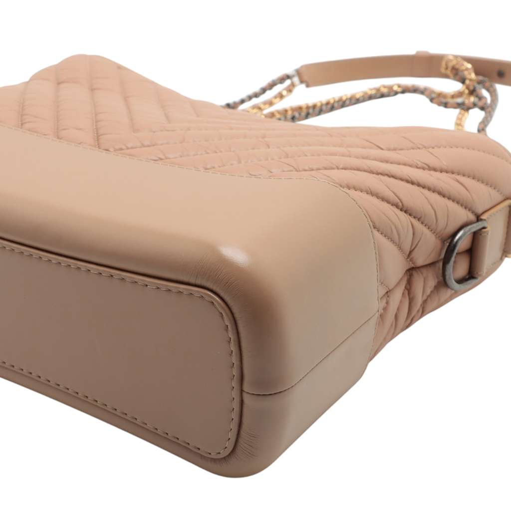Chanel Medium Chevron Aged Calfskin Gabrielle Hobo - Image 11