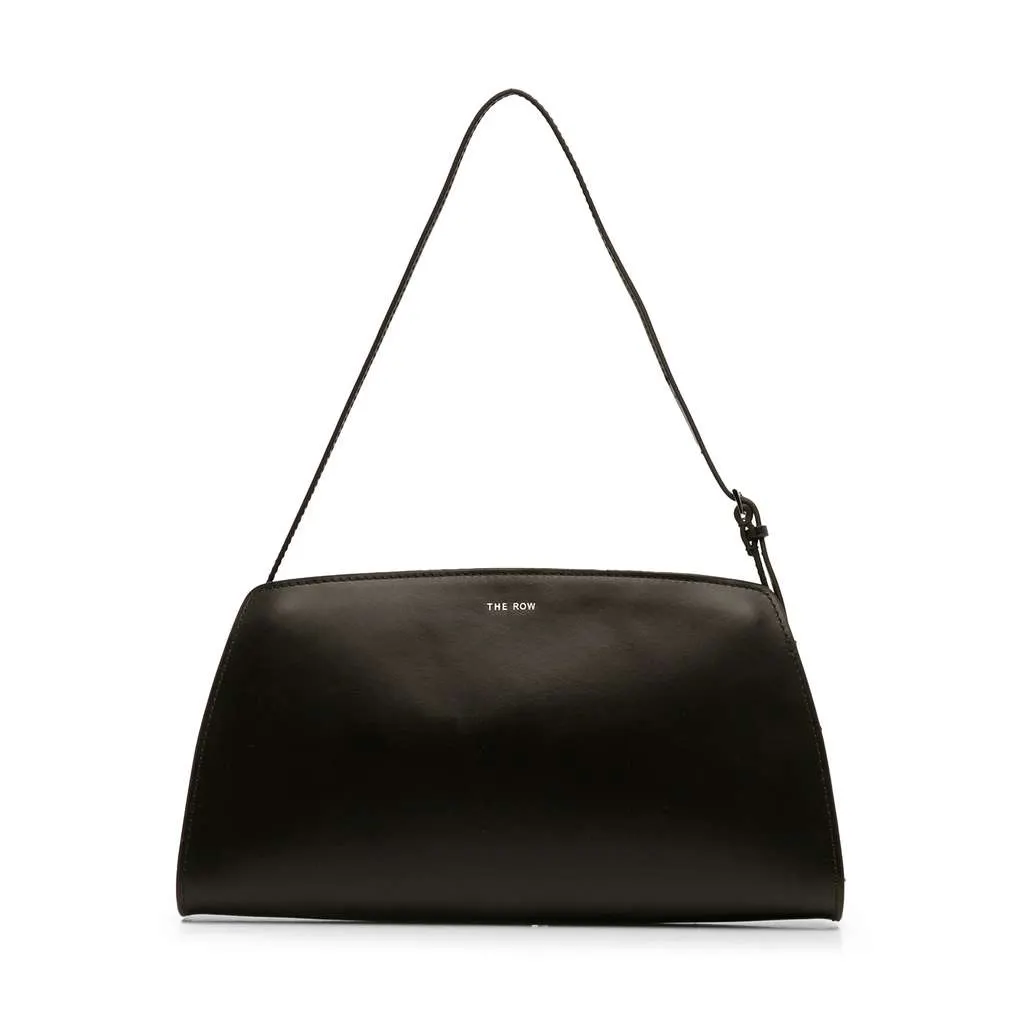 The Row Dalia Shoulder Bag Brown Leather Good - Front View