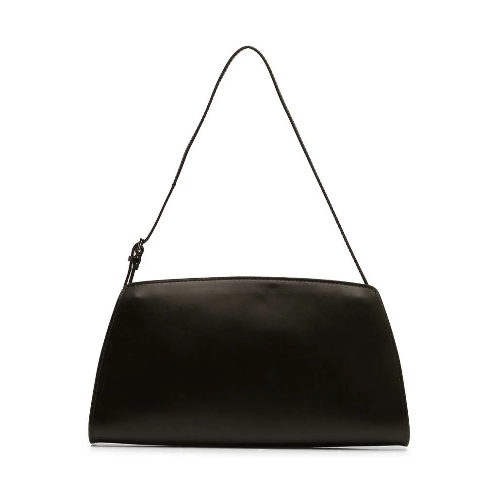 The Row Dalia Shoulder Bag Brown Leather Good - Model View