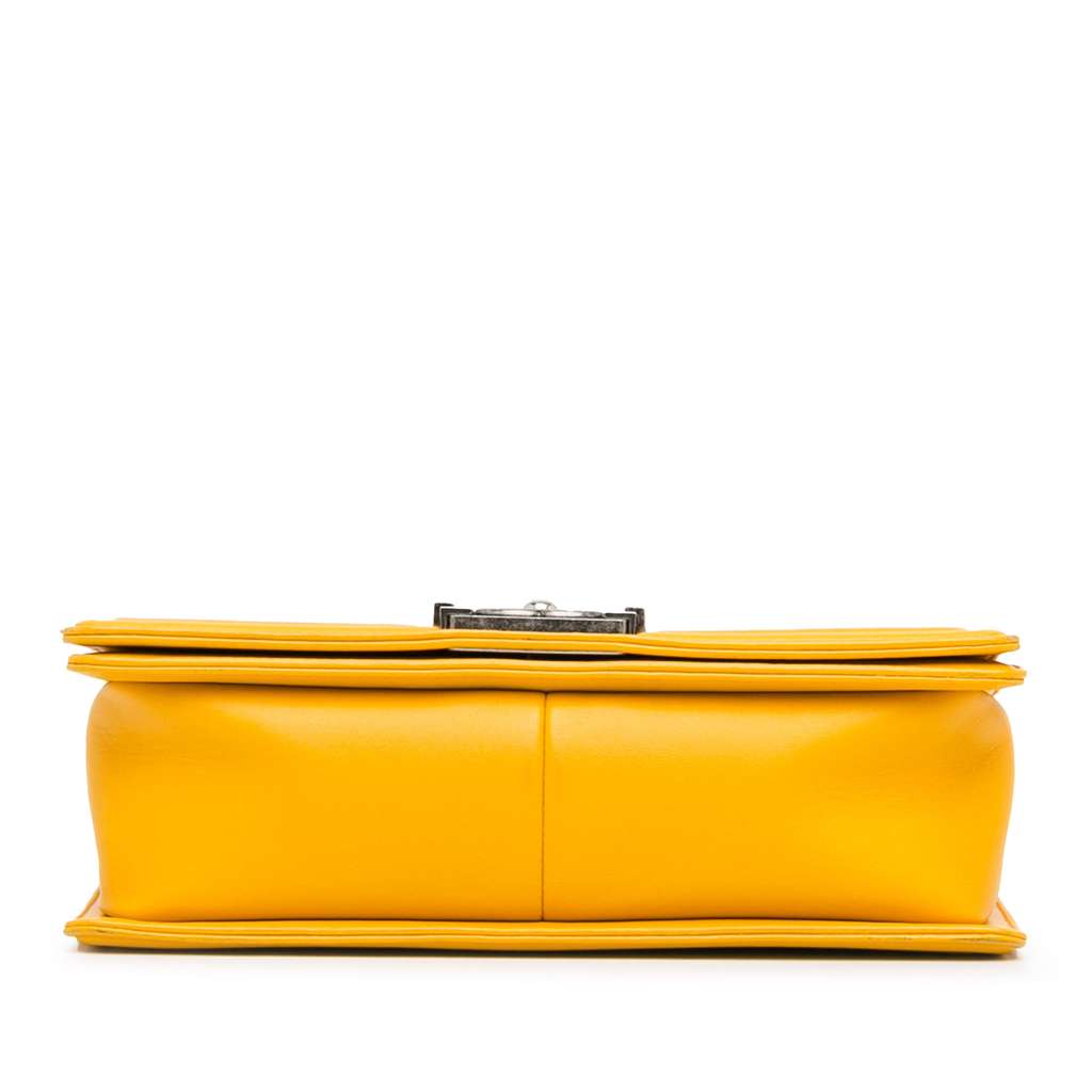 Chanel Old Medium Quilted Lambskin Boy Flap - 4