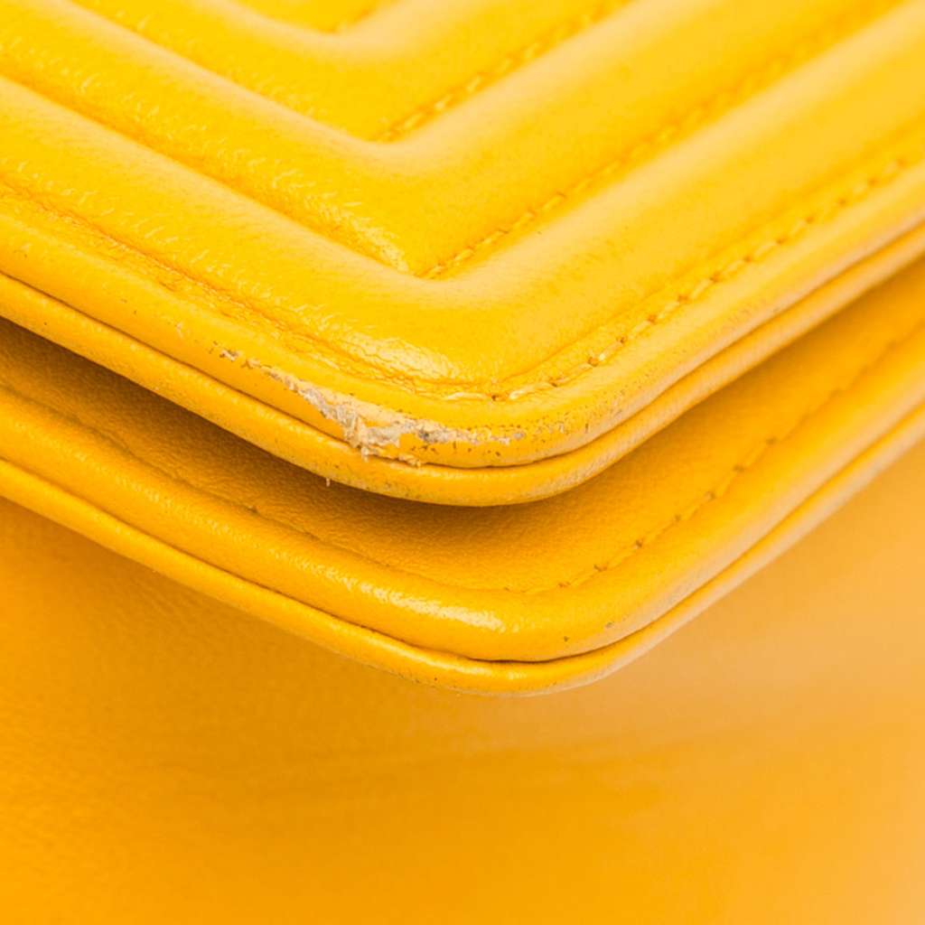 Chanel Old Medium Quilted Lambskin Boy Flap - Image 12