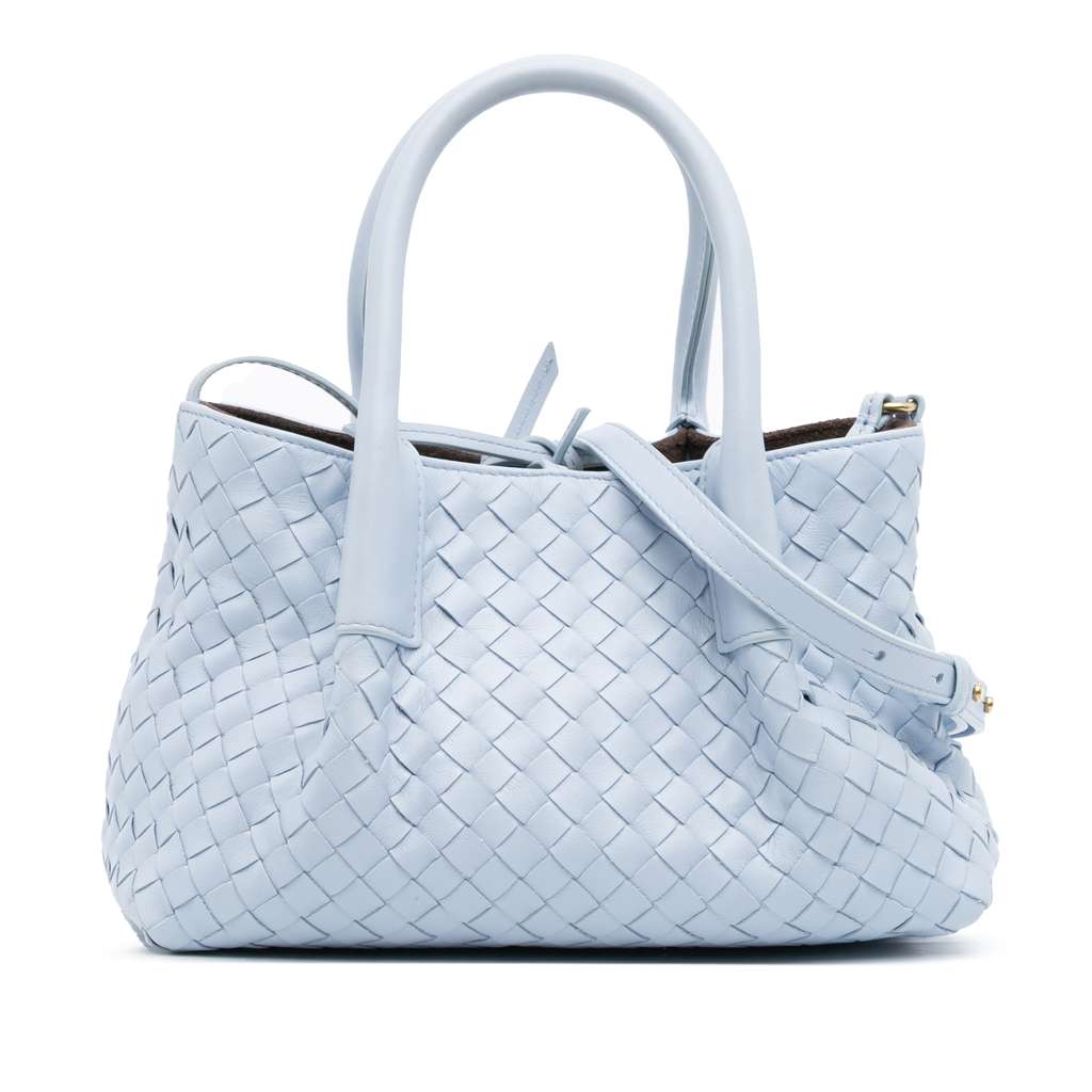 Bottega Veneta Small Calfskin Intrecciato Pinacoteca Tote