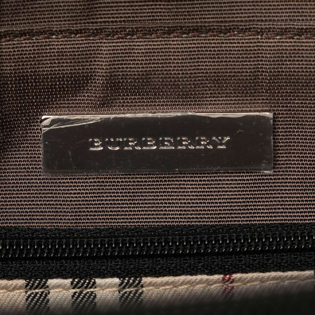 Burberry Leather Tote - Side view