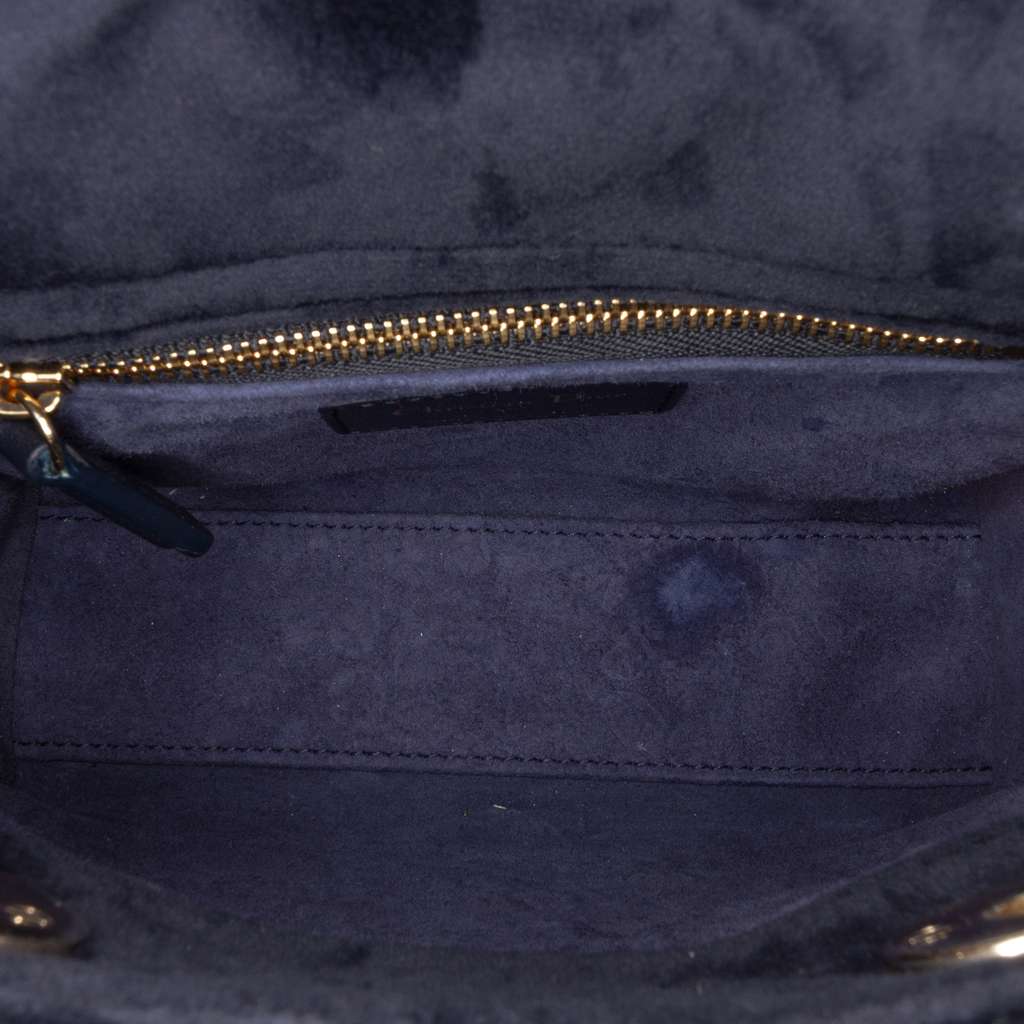 Dior Mini Velvet Cannage Lady Dior - 4