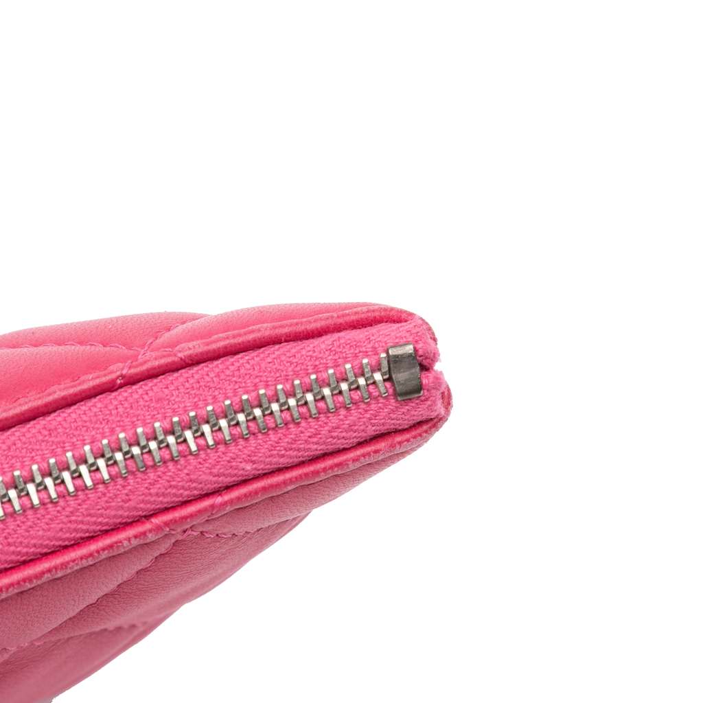 Chanel Large Quilted Lambskin O Case Clutch - Image 10