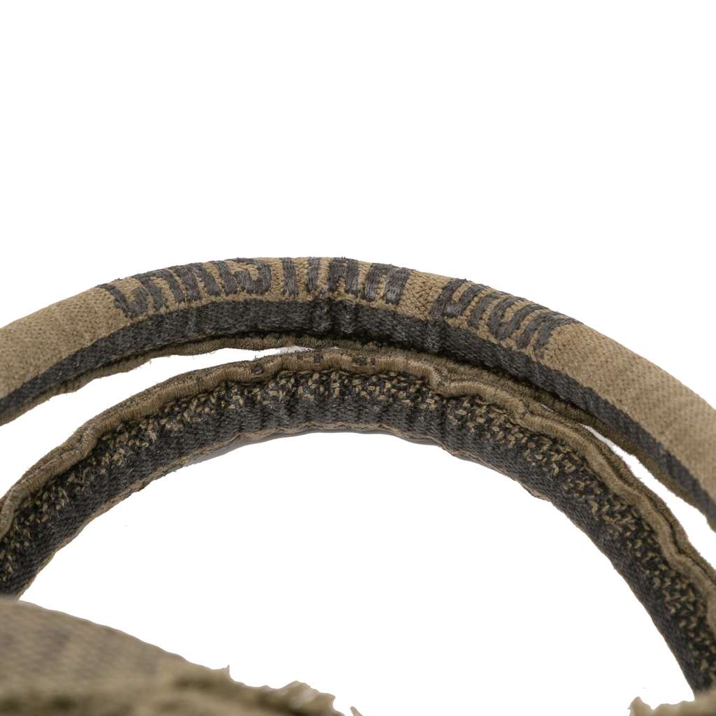 Dior Large Embroidered Canvas Camouflage Book Tote - Image 11