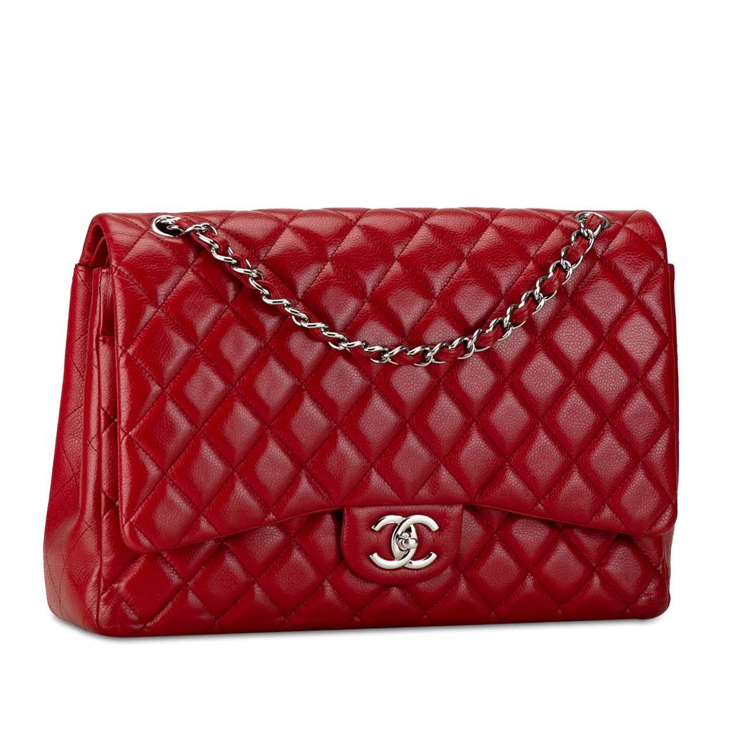 Chanel Maxi Classic Caviar Double Flap - 2