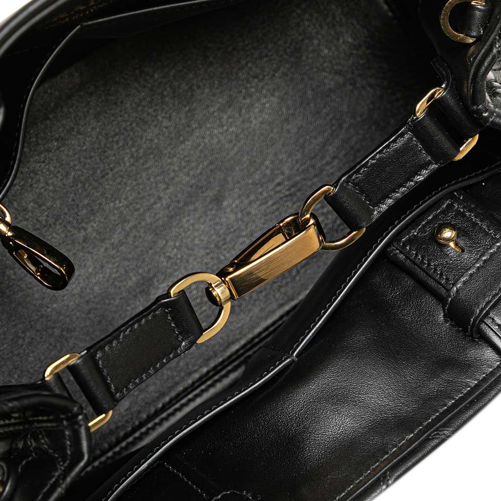 Prada Small Quilted Lambskin Satchel - Detail 2