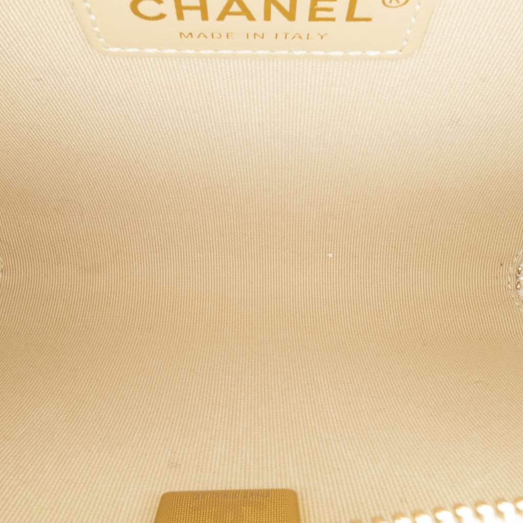 Chanel Mini Metallic Lambskin Like a Wallet Flap Bag - Detail 1