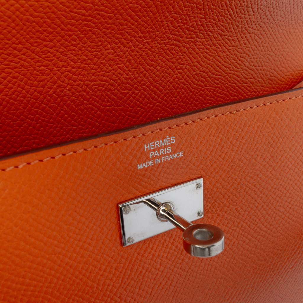 Hermès Epsom Kelly Longue Wallet - Detail 1
