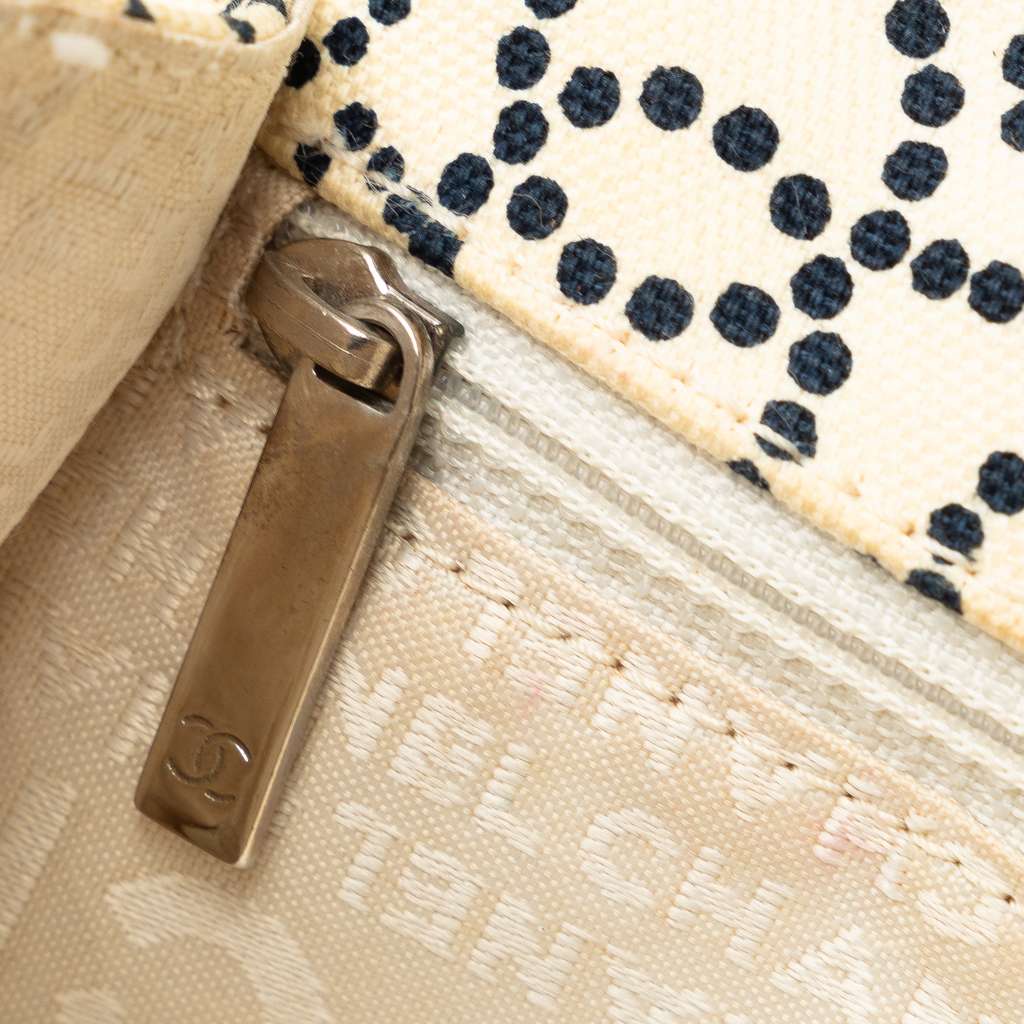 Chanel CC No.5 Canvas Flap Bag - Image 10