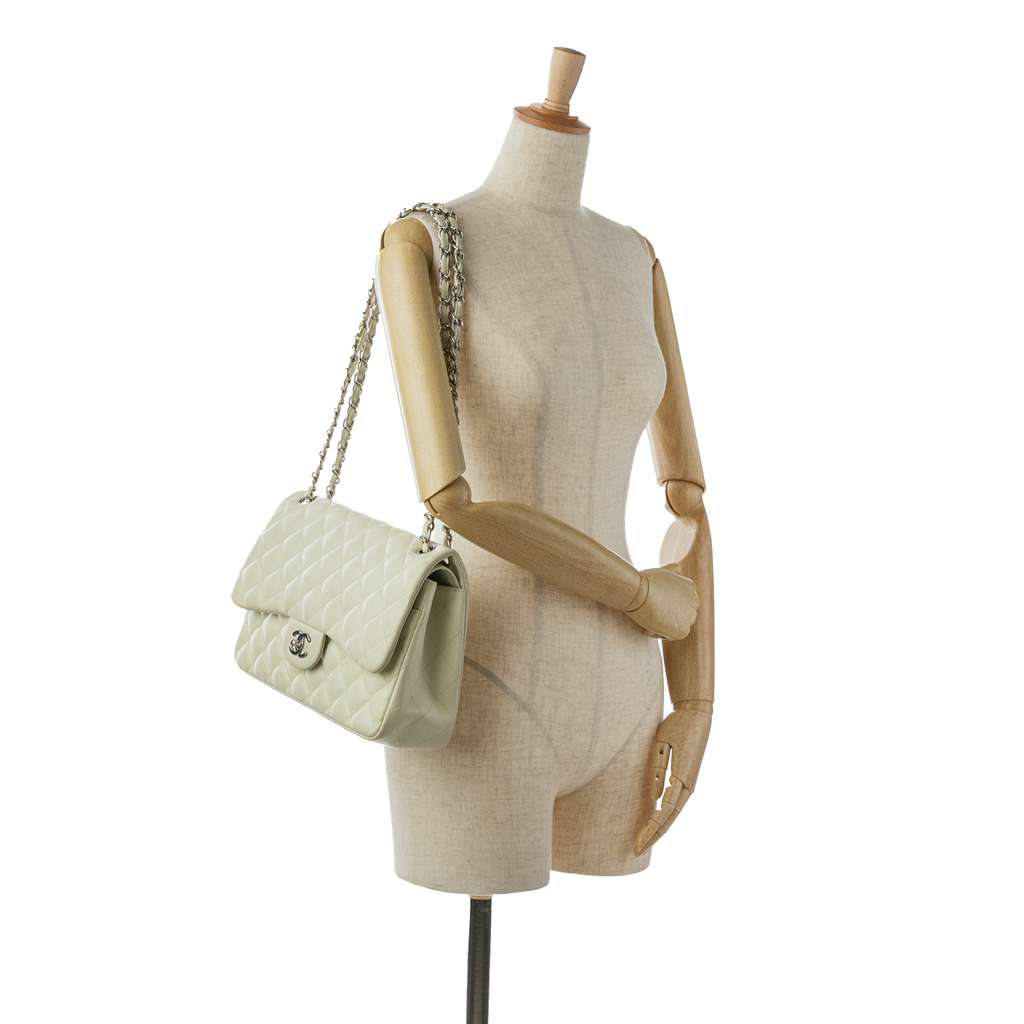 Chanel Jumbo Classic Caviar Double Flap - Image 14