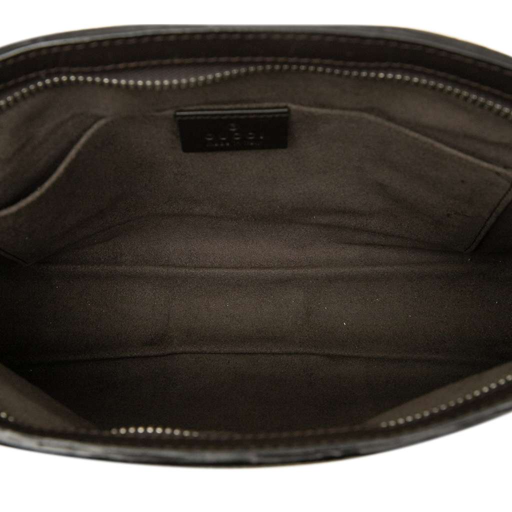 Gucci GG Supreme Web Clutch - 4