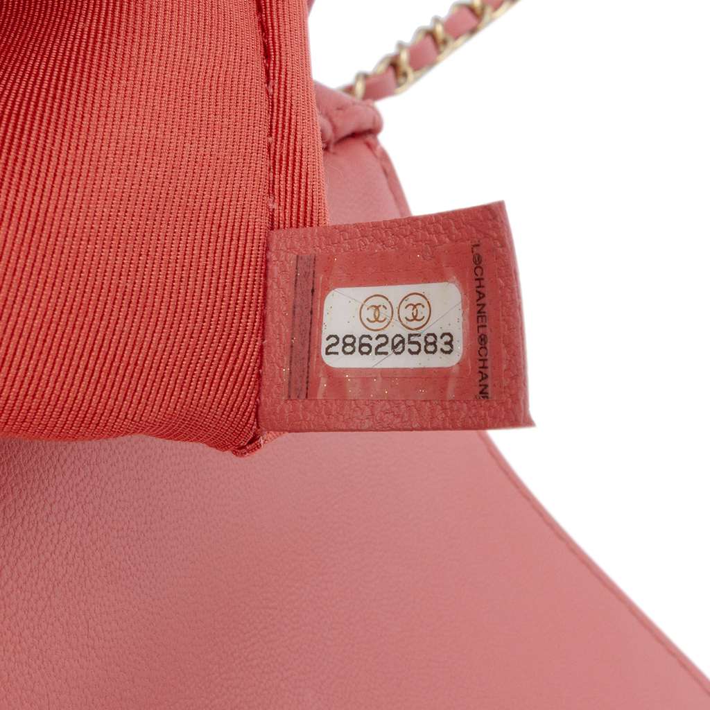 Chanel Quilted Lambskin Chain Infinity Top Handle Bag - Detail 1