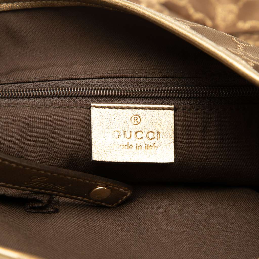 Gucci GG Canvas Abbey D Ring Tote - Side view