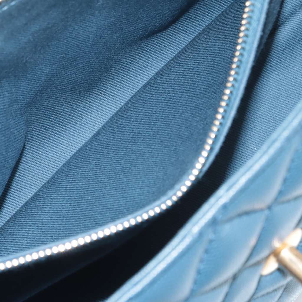 Chanel Medium Quilted Caviar Coco Top Handle Bag - 4