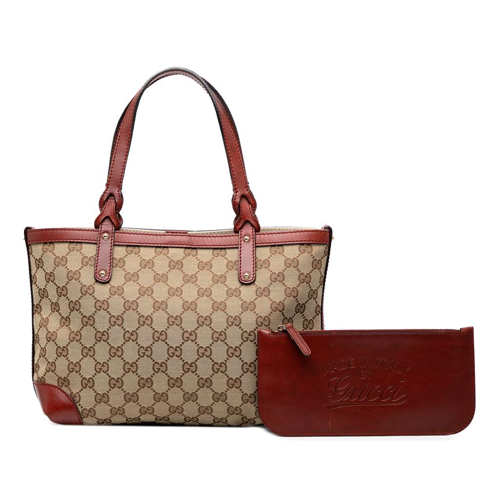 Gucci GG Canvas Craft Tote - Image 10