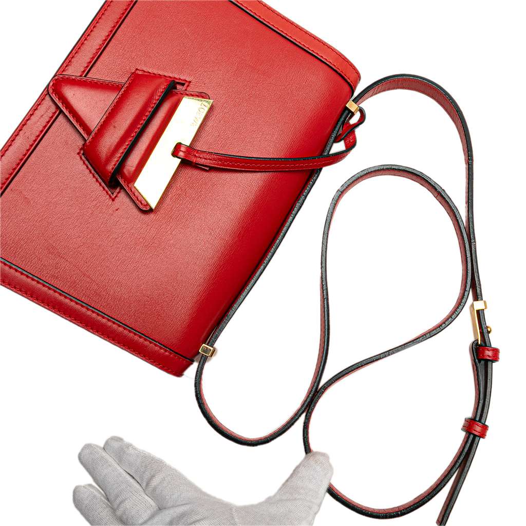 Loewe Medium Leather Barcelona Crossbody - Image 11