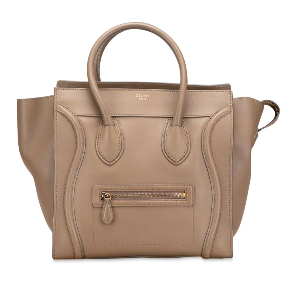 Celine Mini Smooth Calfskin Luggage Tote