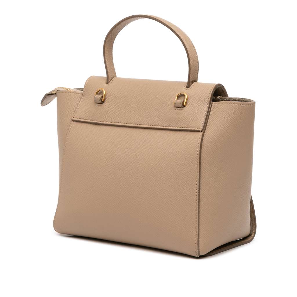 Celine Nano Grained Calfskin Belt Bag - Back view