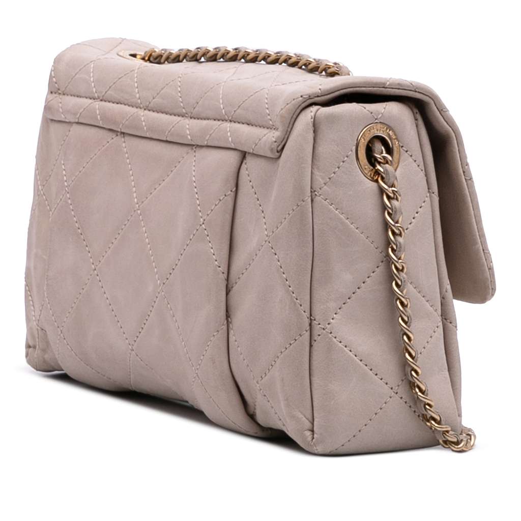 Chanel Small Aged Calfskin Chic Quilt Flap - 2
