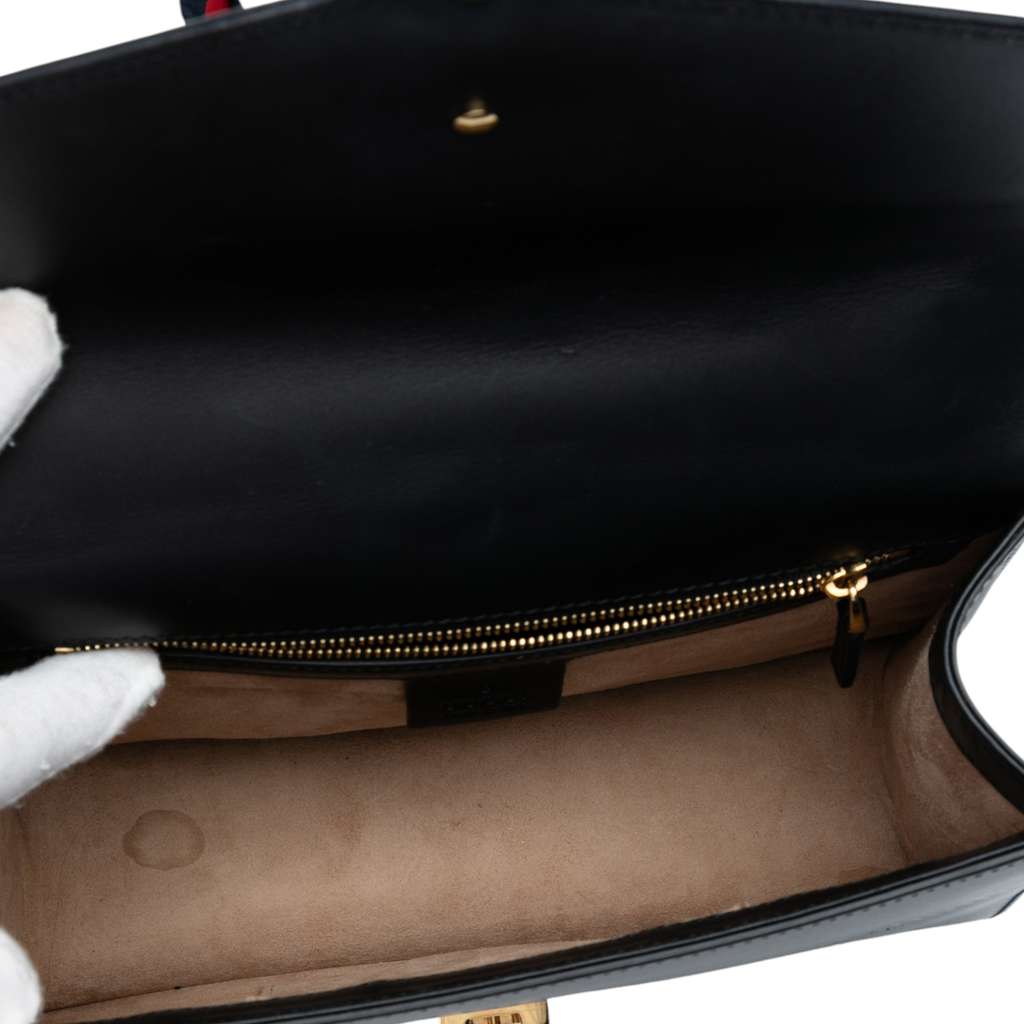 Gucci Small Leather Sylvie Satchel - 4