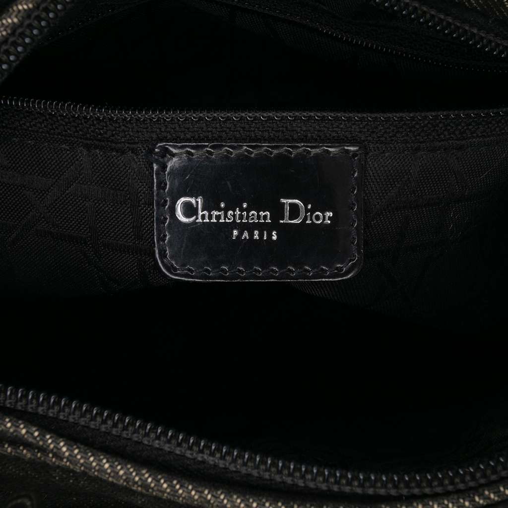 Dior Medium Denim Cannage Lady Dior - Side view