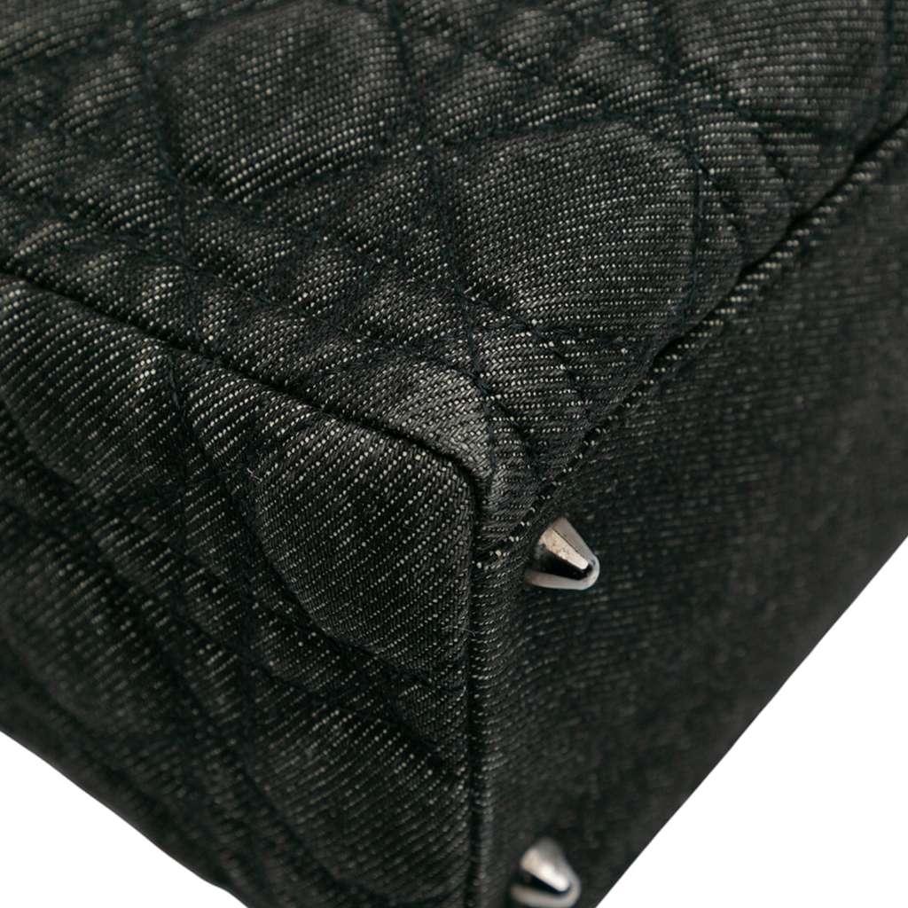 Dior Medium Denim Cannage Lady Dior - Image 11