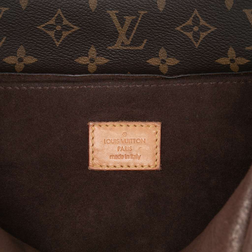 Louis Vuitton Monogram Pochette Metis - Side view