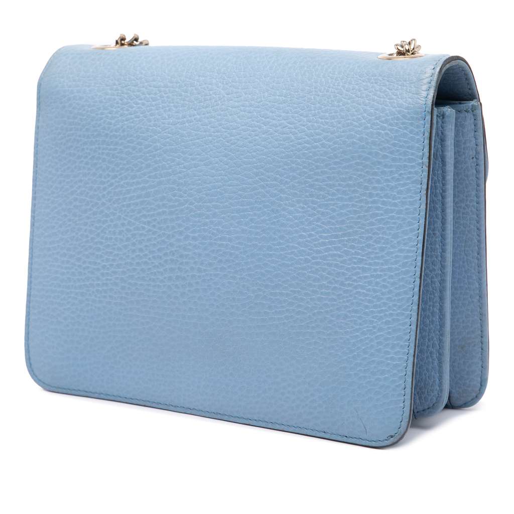 Gucci Small Dollar Calfskin Interlocking G Crossbody - Back view