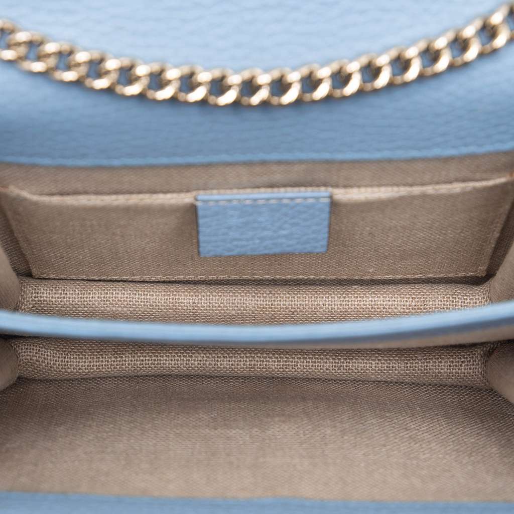 Gucci Small Dollar Calfskin Interlocking G Crossbody - 4