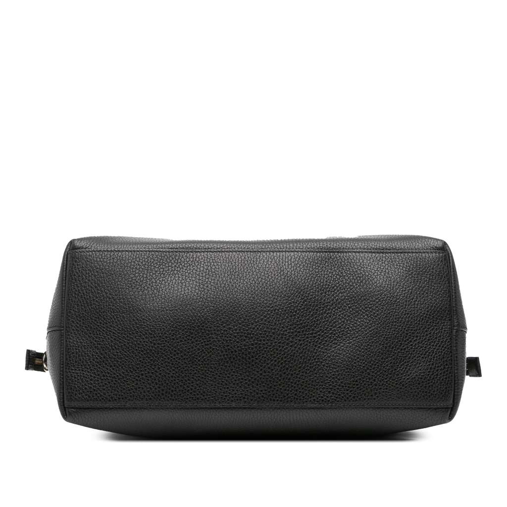 Gucci Large Dollar Calfskin GG Charm Dome Satchel - 3