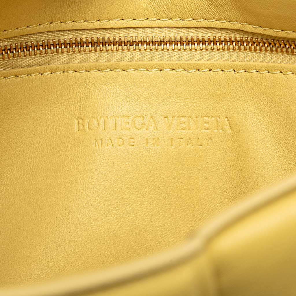 Bottega Veneta Nappa Intrecciato Padded Chain Cassette Satchel - Side view