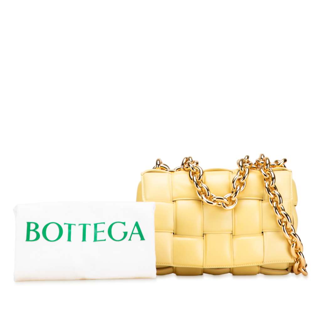 Bottega Veneta Nappa Intrecciato Padded Chain Cassette Satchel - Image 12