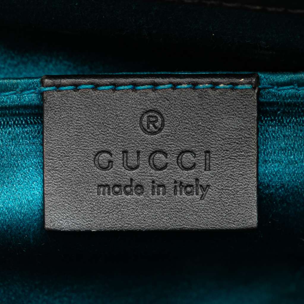 Gucci Small Suede Ophidia Chain Crossbody - Side view