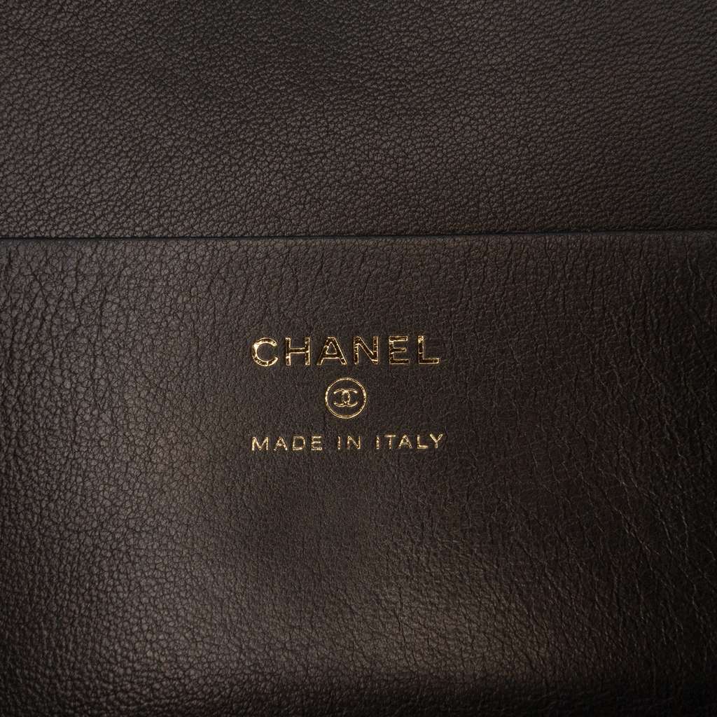 Chanel Lambskin Cocomail Envelope Clutch - Side view