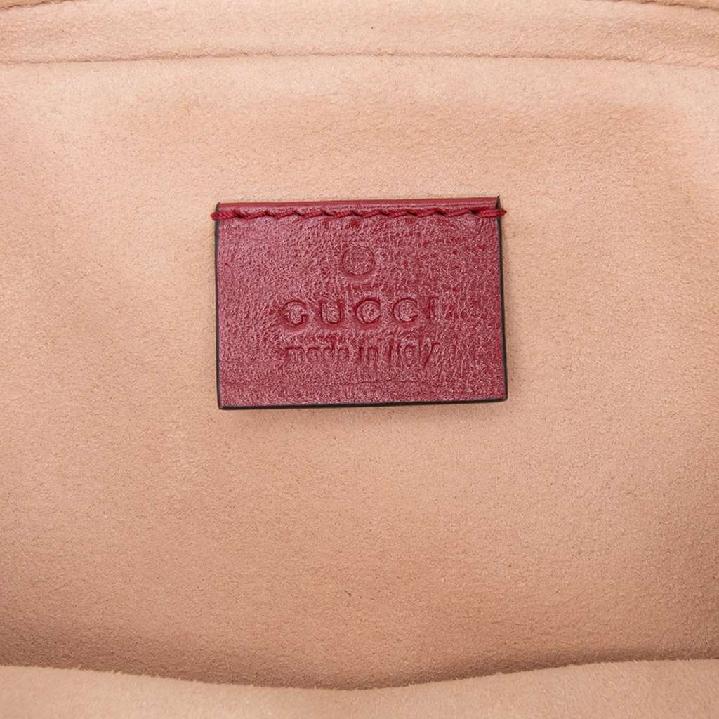 Gucci GG Marmont Matelasse Leather Double Zip Crossbody - Side view