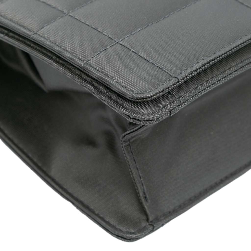 Chanel Chocolate Bar Nylon Convertible Clutch - Image 11