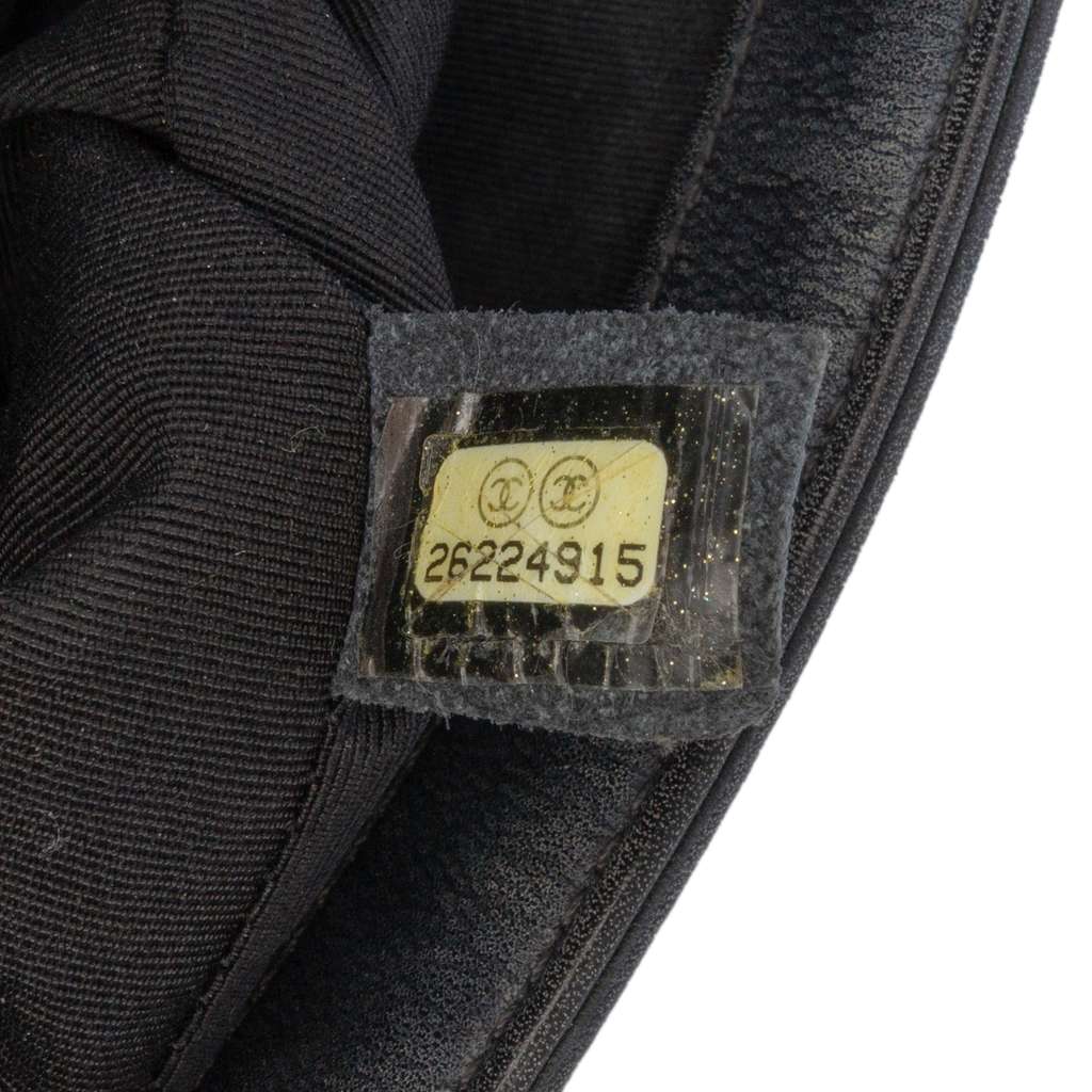 Chanel Old Medium Braided Calfskin Boy Flap - Detail 1