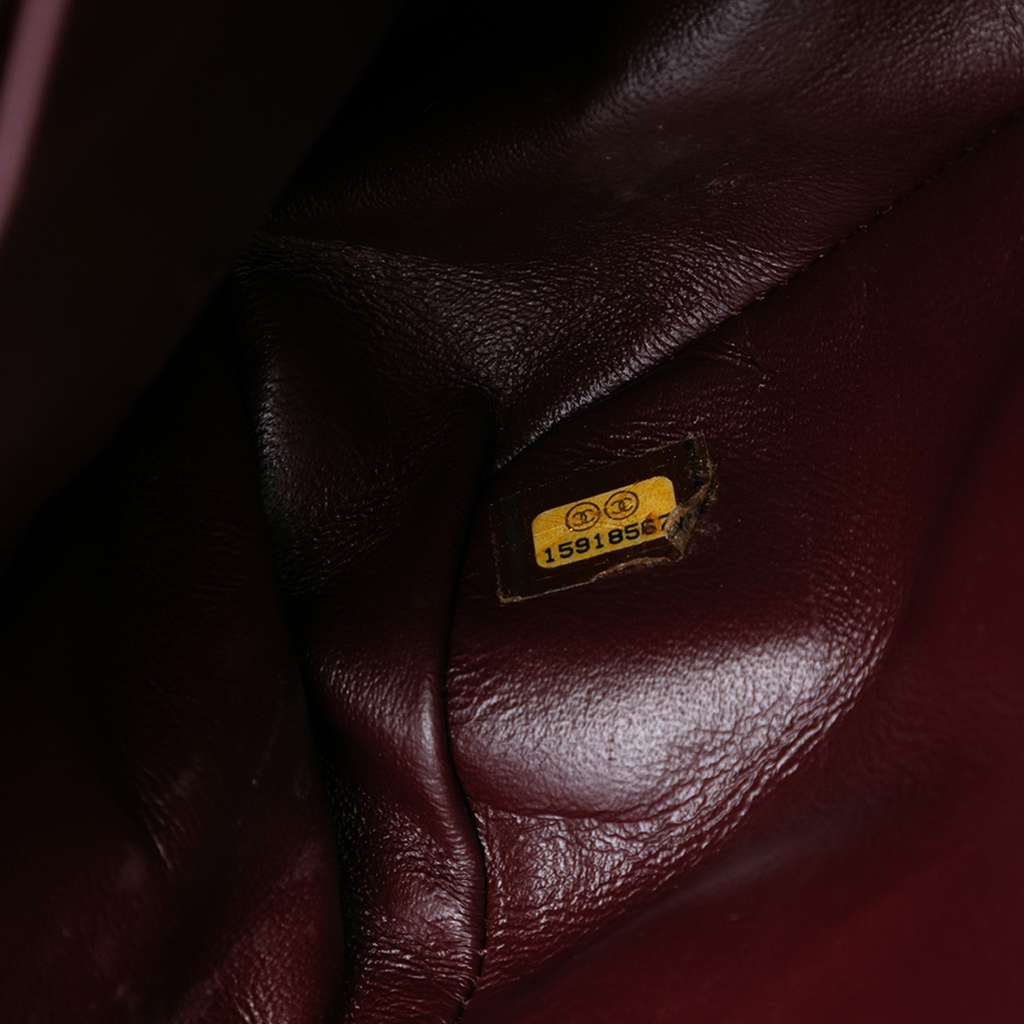 Chanel Jumbo Classic Caviar Double Flap - Side view