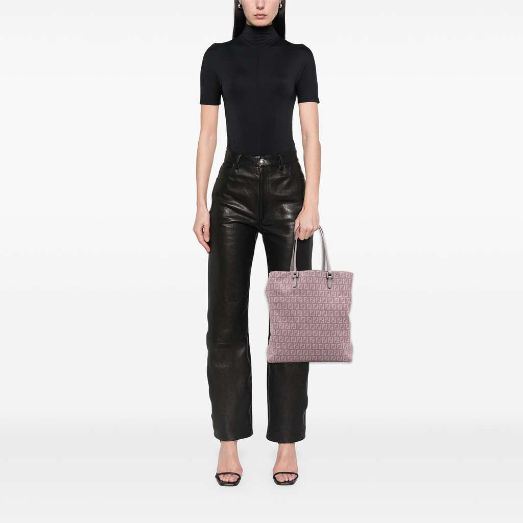Fendi Zucchino Canvas Tote - Image 13