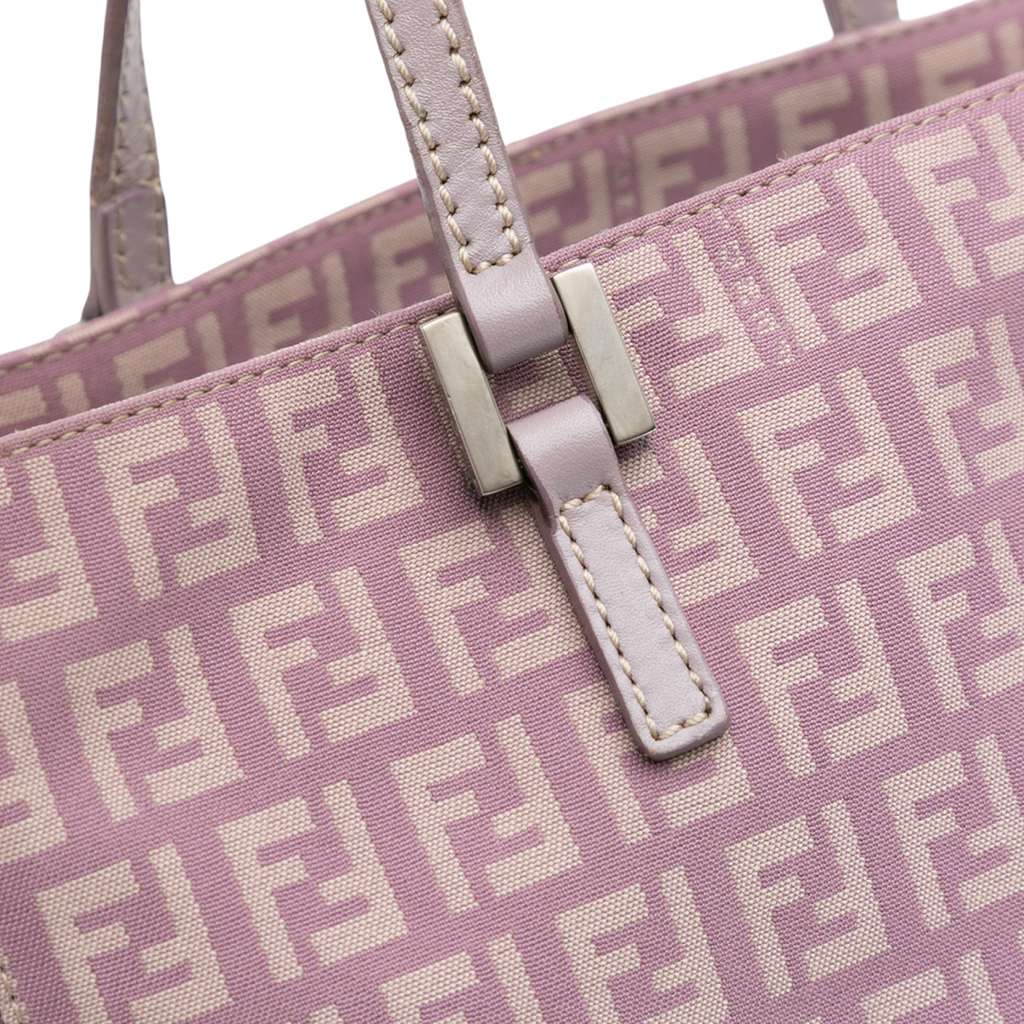 Fendi Zucchino Canvas Tote - Image 10