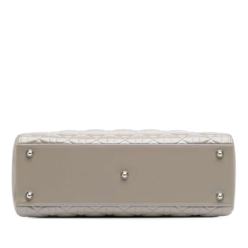 Dior Large Patent Cannage Lady Dior - 3