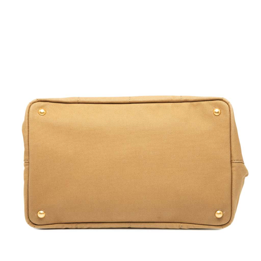 Prada Canvas Canapa Logo Satchel - Image 6