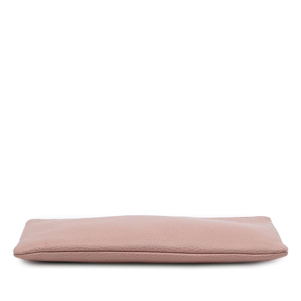 Gucci Calfskin Bamboo Clutch - Image 6