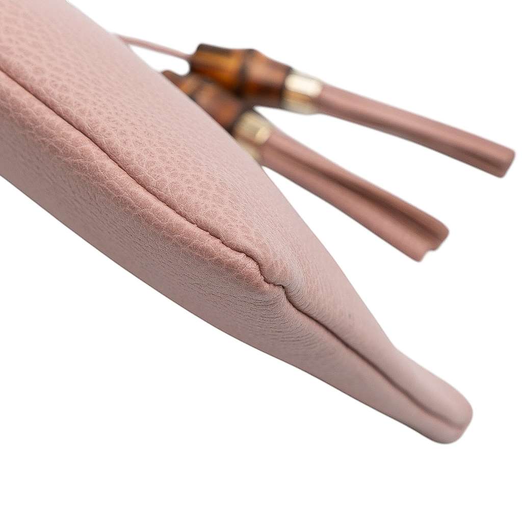 Gucci Calfskin Bamboo Clutch - Detail 2